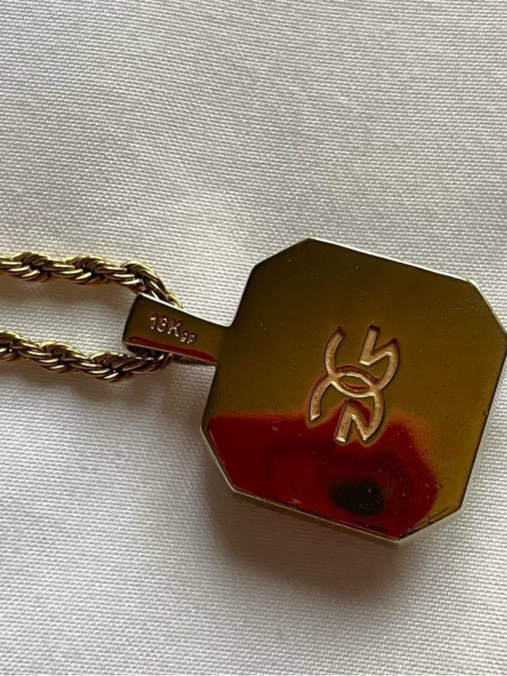 Ruby Gold Pendant Necklace - Picture 2 of 6